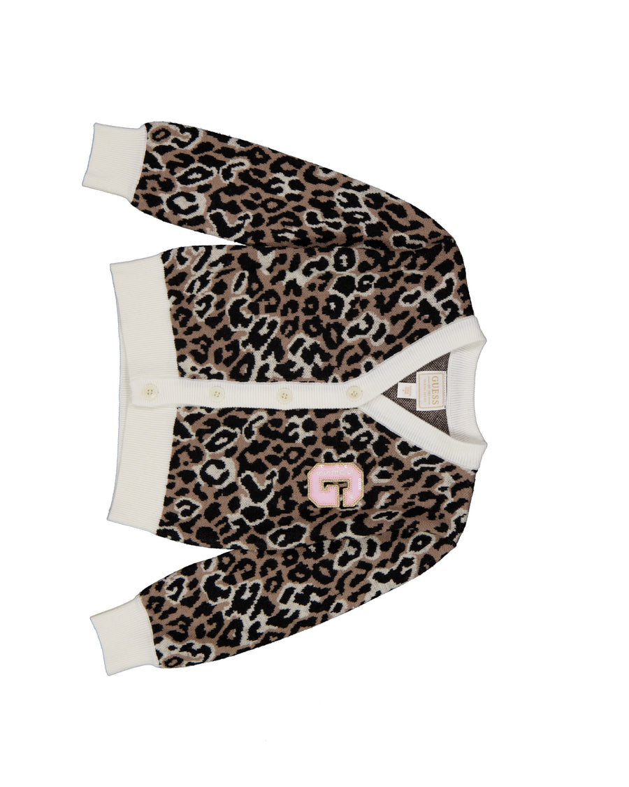 Guess Kinder Meisjes Vest In Panter