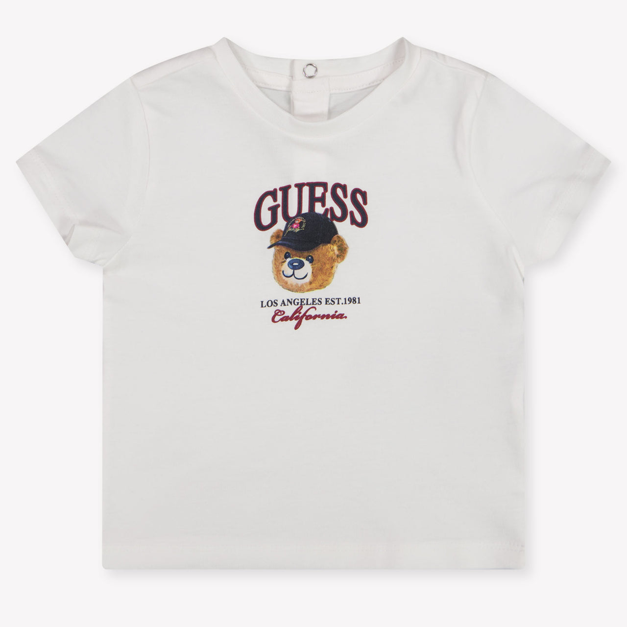 Guess Baby Jongens T-Shirt In Wit