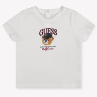 Guess Baby Jongens T-Shirt In Wit