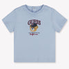 Guess Baby Jongens T-Shirt In Licht Blauw