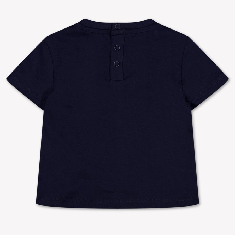 Guess Baby Jongens T-Shirt In Navy