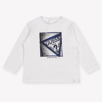 Guess Baby Jongens T-Shirt In Wit