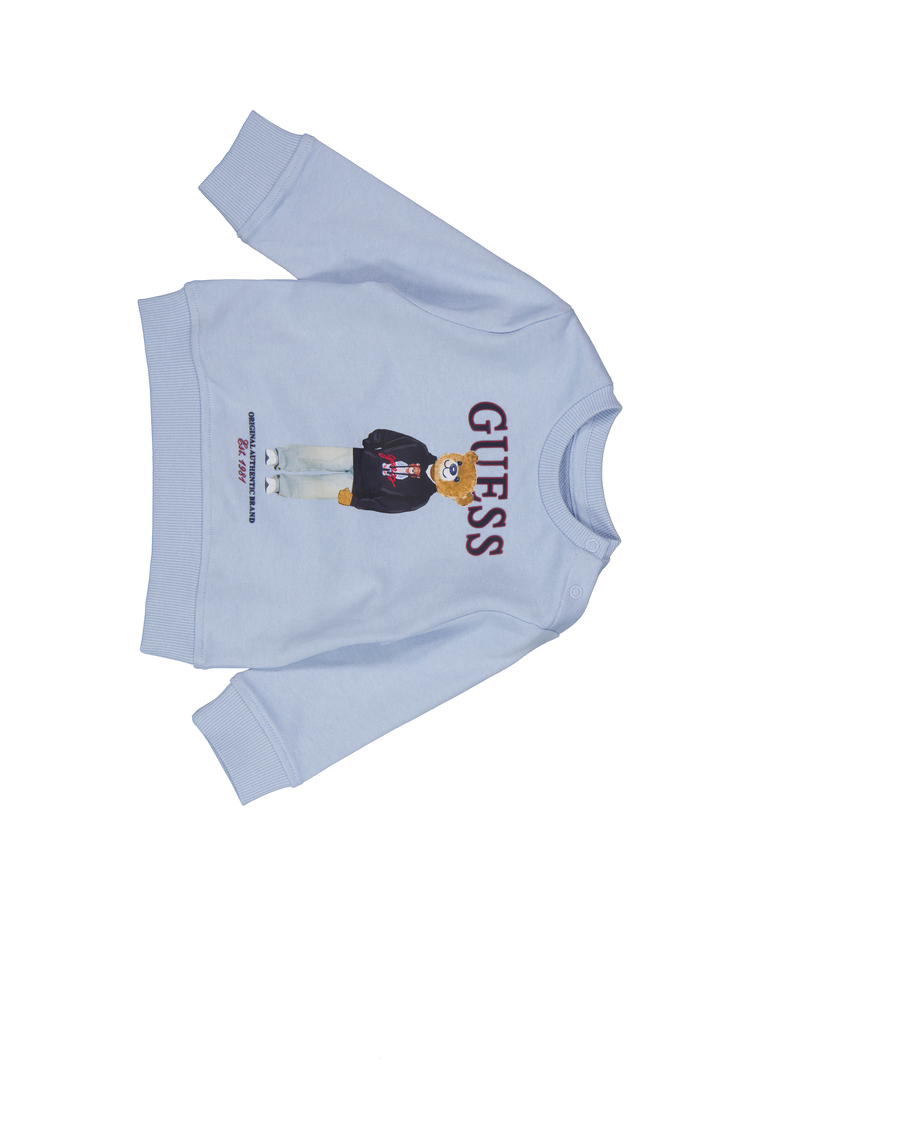 Guess Baby Jongens Trui In Licht Blauw