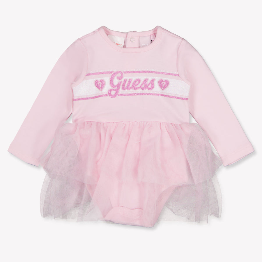 Guess Baby Girls Dress in Light Pink