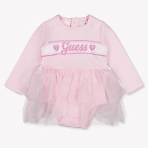 Guess Baby Girls Dress in Light Pink