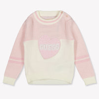 Guess Baby Meisjes Trui In Licht Roze