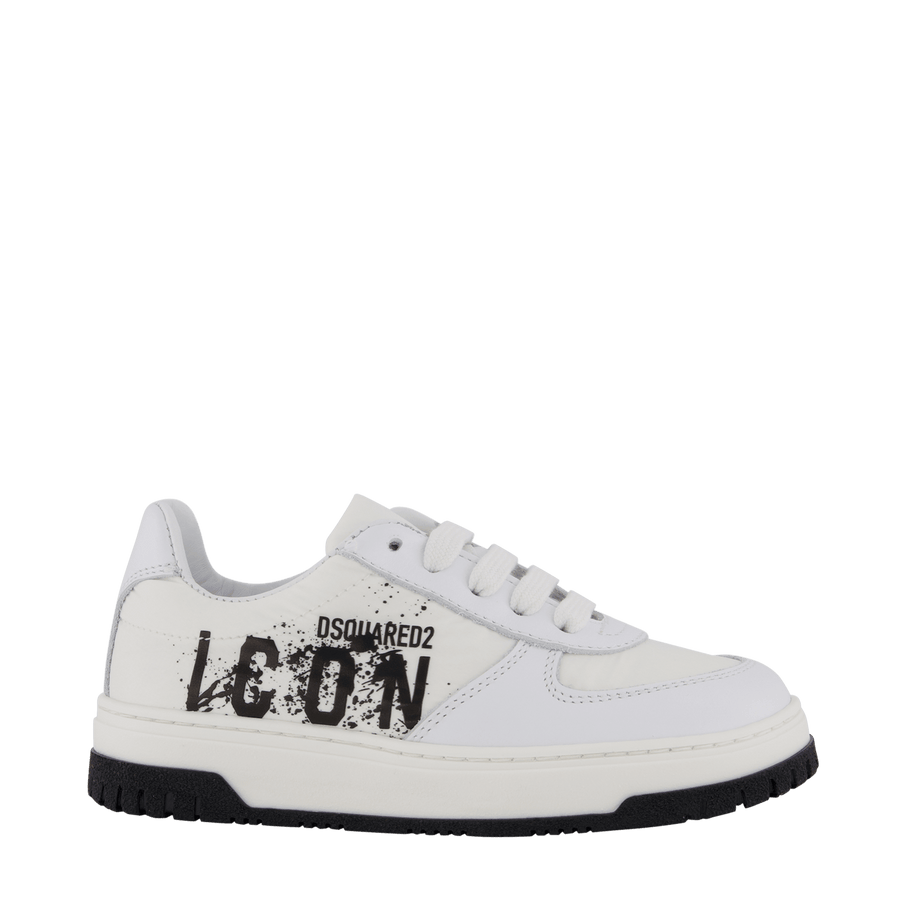 Dsquared2 Unisex Kids Sneakers White
