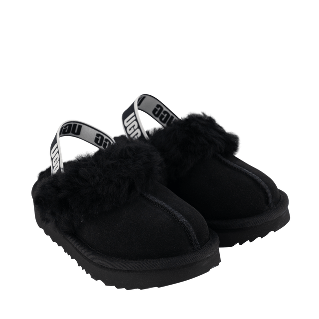 UGG Kinder Meisjes Sloffen Zwart 22