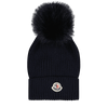 Moncler Kinder Meisjes Muts Navy
