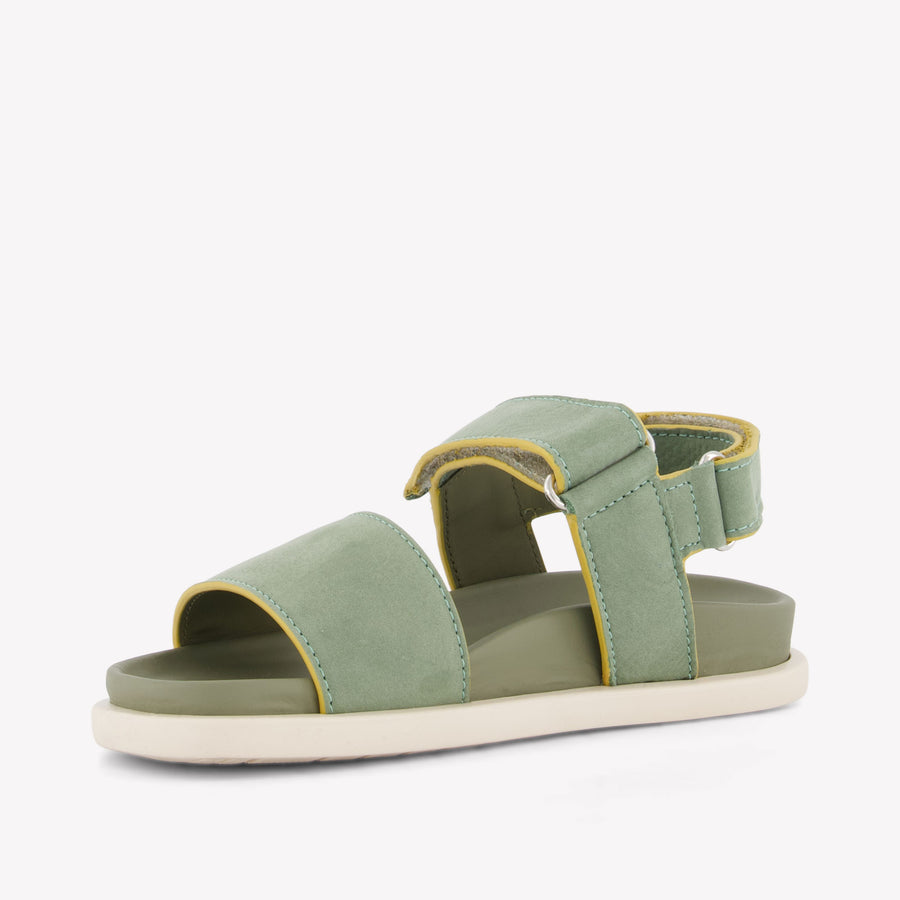 Andrea Montelpare Jongens Sandalen In Olijf Groen