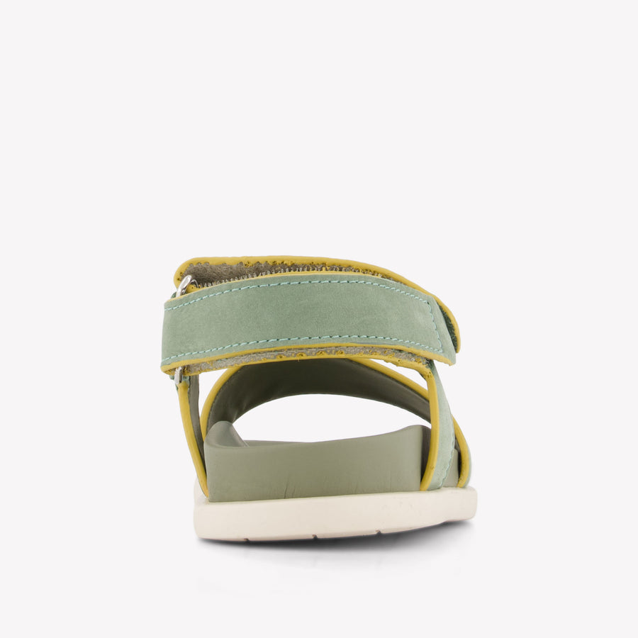 Andrea Montelpare Jongens Sandalen In Olijf Groen