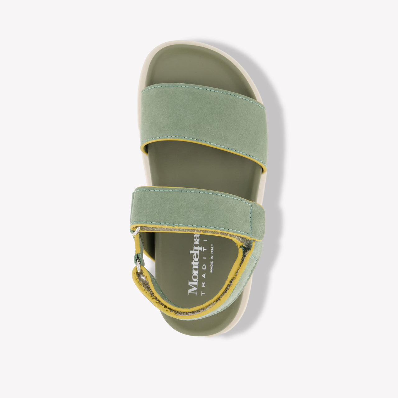 Andrea Montelpare Jongens Sandalen In Olijf Groen