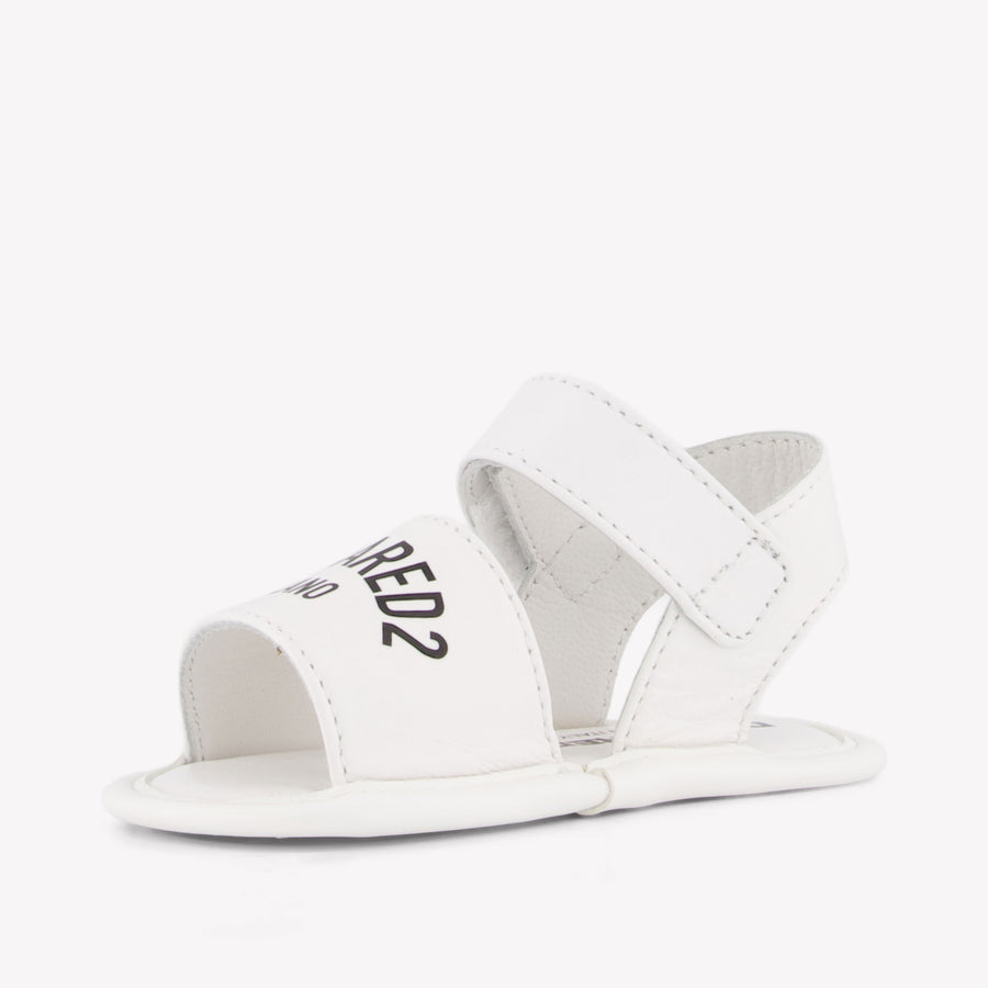 Dsquared2 Baby Jongens Sandalen in Wit