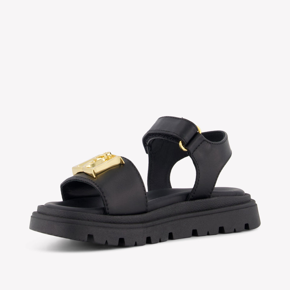 Dsquared2 Meisjes Sandalen In Zwart