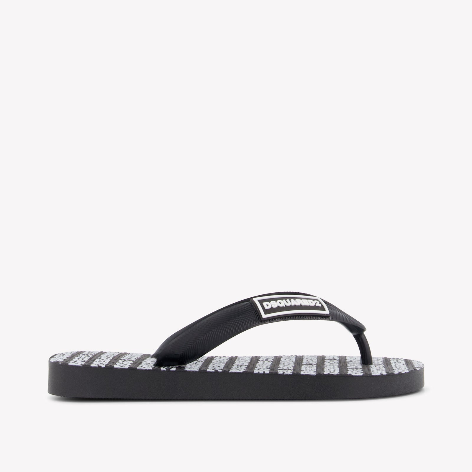 Dsquared2 Jongens Slippers In Zwart