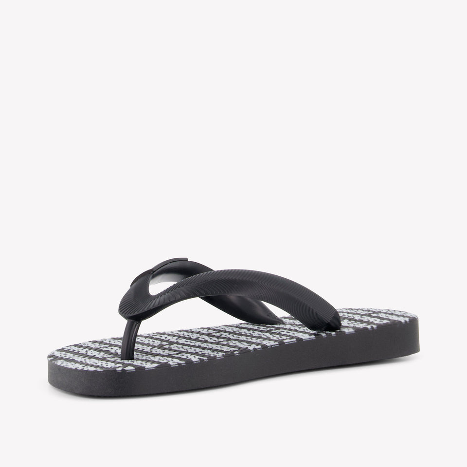 Dsquared2 Jongens Slippers In Zwart