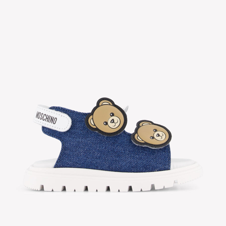 Moschino Kinder Unisex Sandalen In Jeans