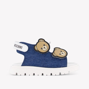 Moschino Unisex Sandalen In Jeans