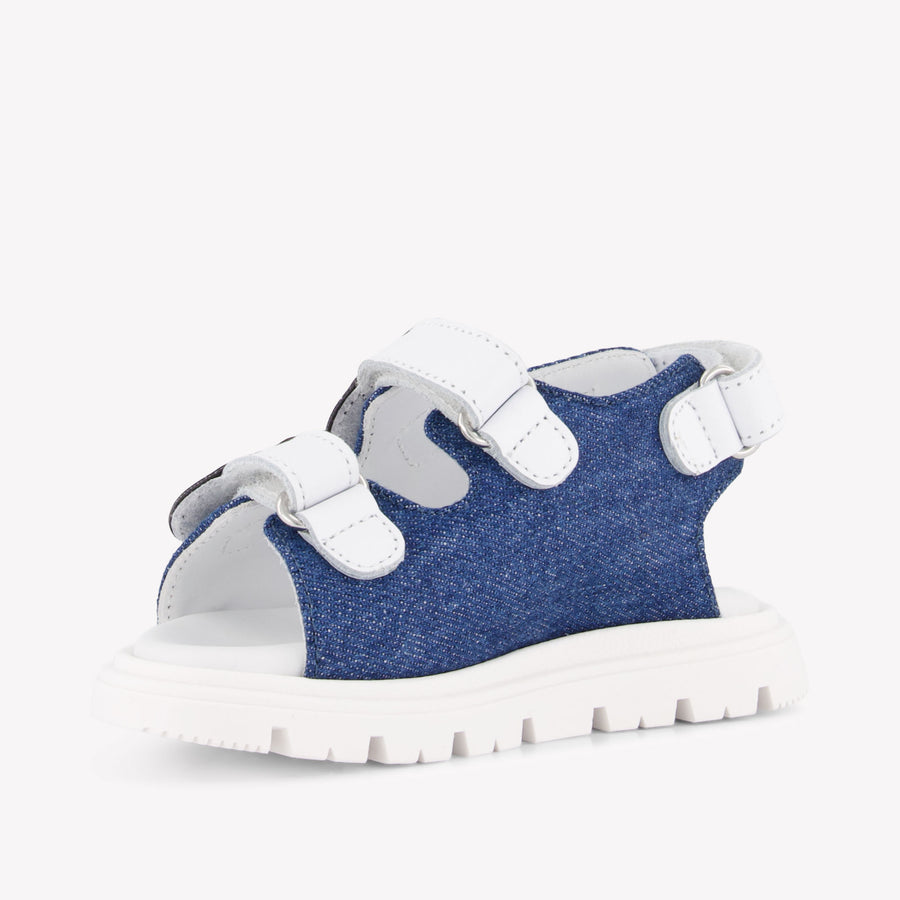 Moschino Unisex Sandalen In Jeans