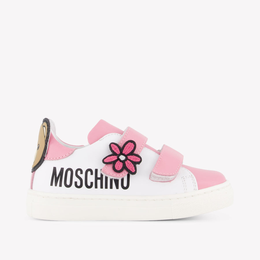Moschino Kinder Meisjes Sneakers In Roze