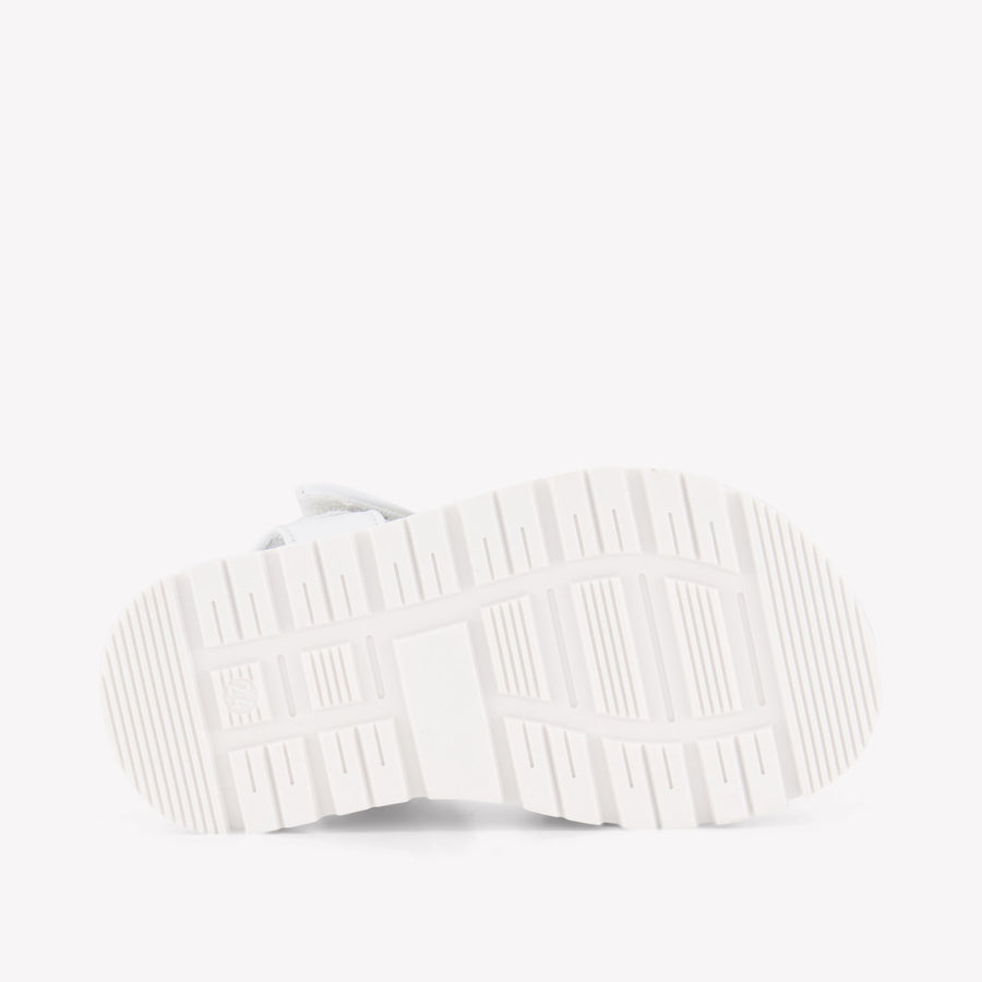 Moschino Unisex Sandalen In Wit