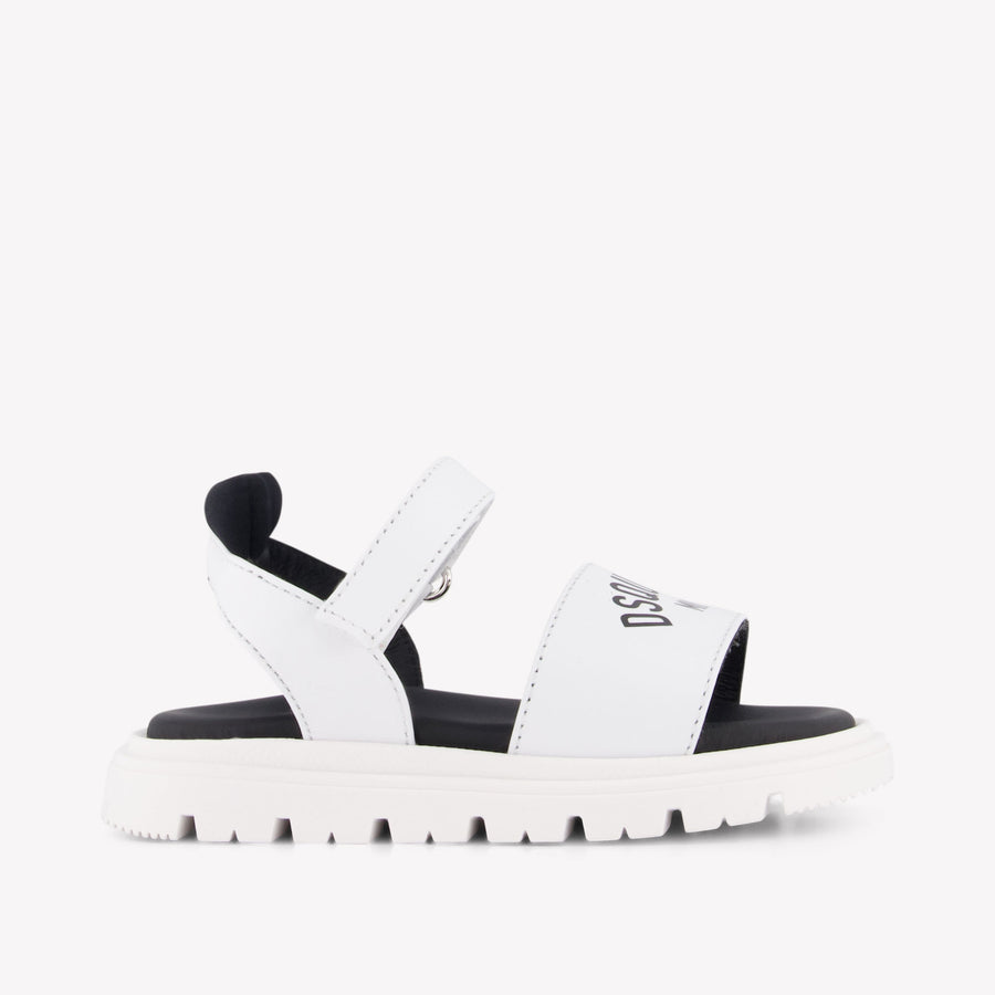 Dsquared2 Kinder Unisex Sandalen In Wit
