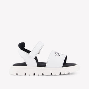 Dsquared2 Unisex Sandalen In Wit