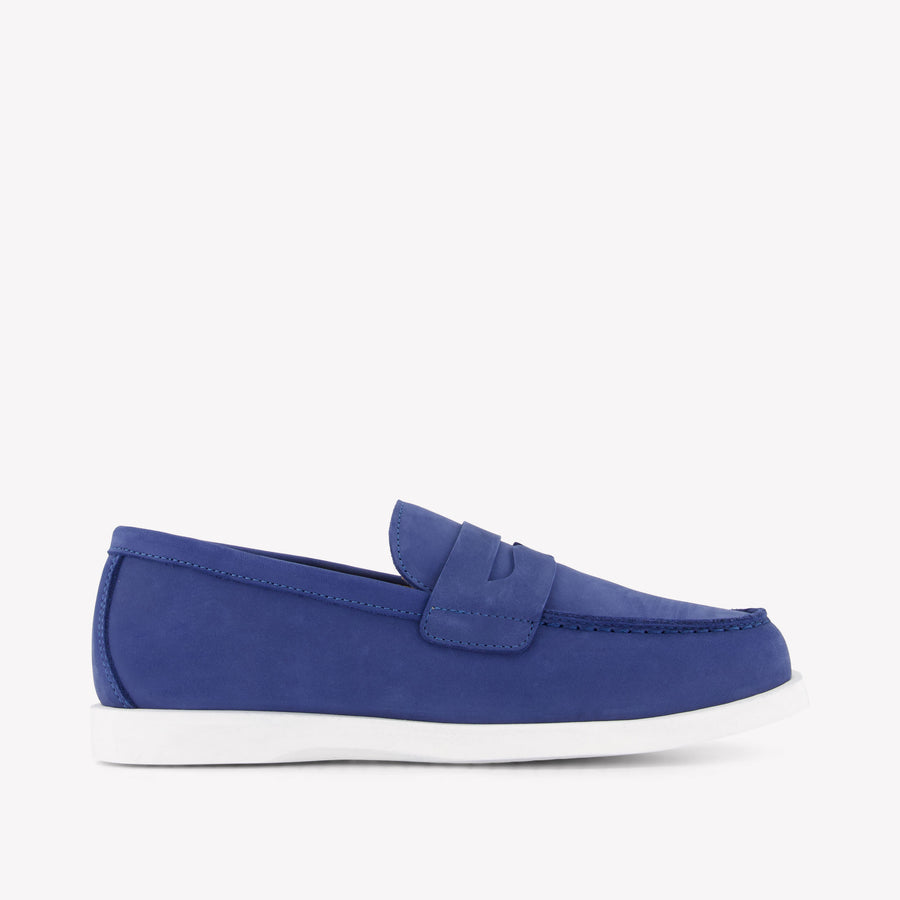 Andrea Montelpare Boys Shoes in Dark Blue