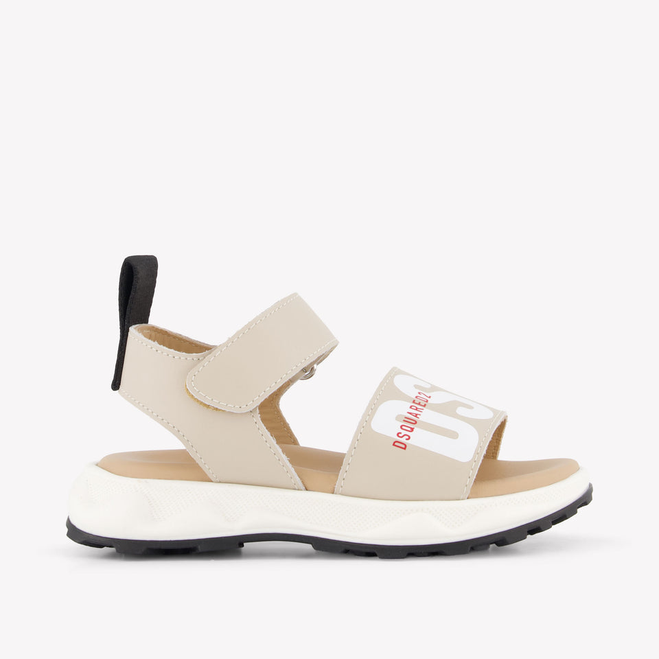 Dsquared2 Meisjes Sandalen In Beige