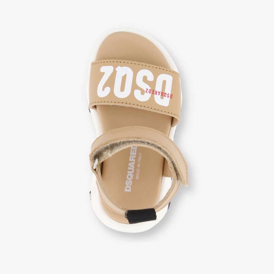 Dsquared2 Meisjes Sandalen In Beige
