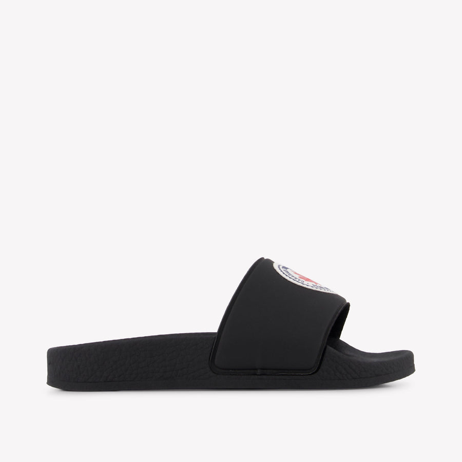 Dsquared2 Jongens Slippers In Zwart