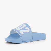 Dsquared2 Jongens Slippers In Licht Blauw