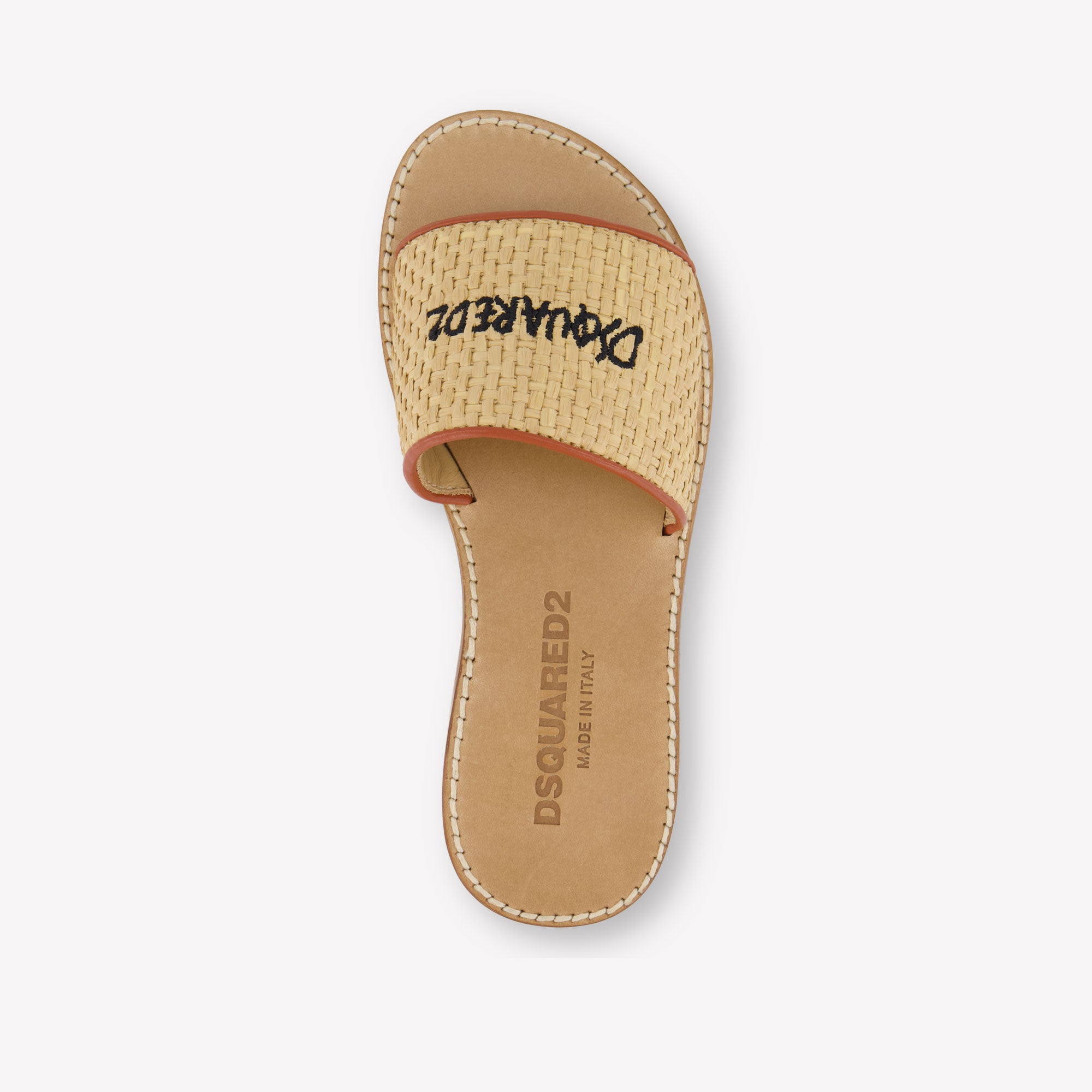 Dsquared2 Meisjes Slippers In Beige