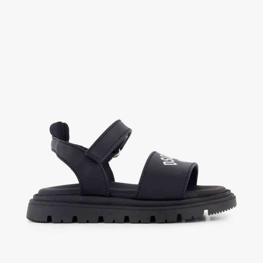 Dsquared2 Kinder Unisex Sandalen In Zwart