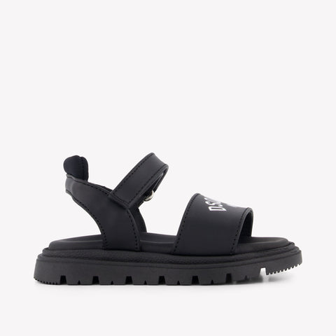 Dsquared2 Unisex Sandalen In Zwart