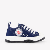 Dsquared2 Unisex Sneakers In Navy