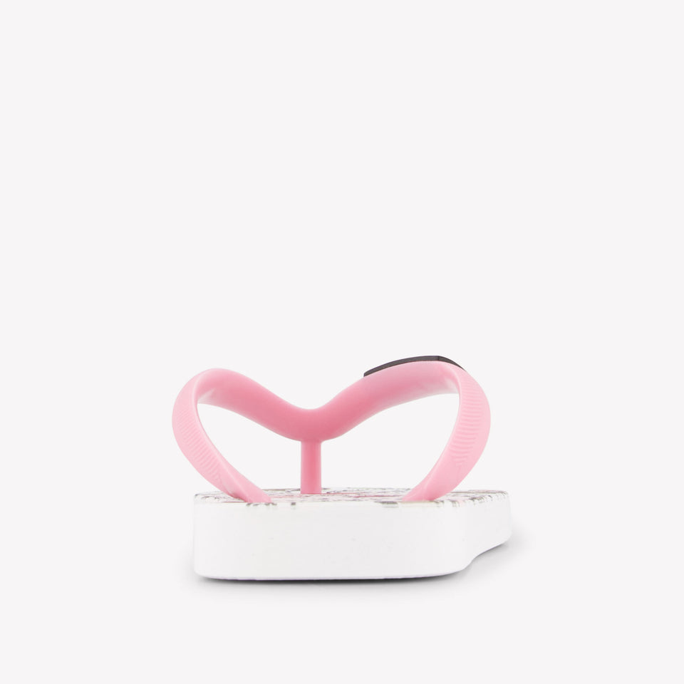Moschino Meisjes Slippers In Roze