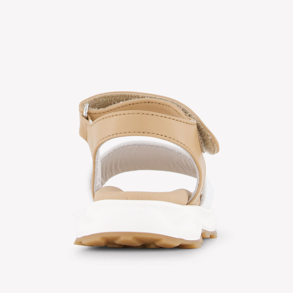 Moschino Unisex Sandalen In Beige