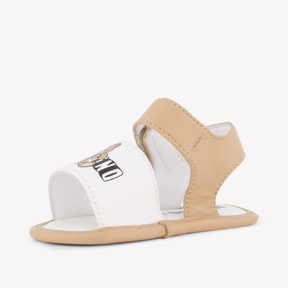 Moschino Baby Jongens Sandalen in Beige
