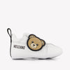 Moschino Baby Unisex Sneakers In Wit