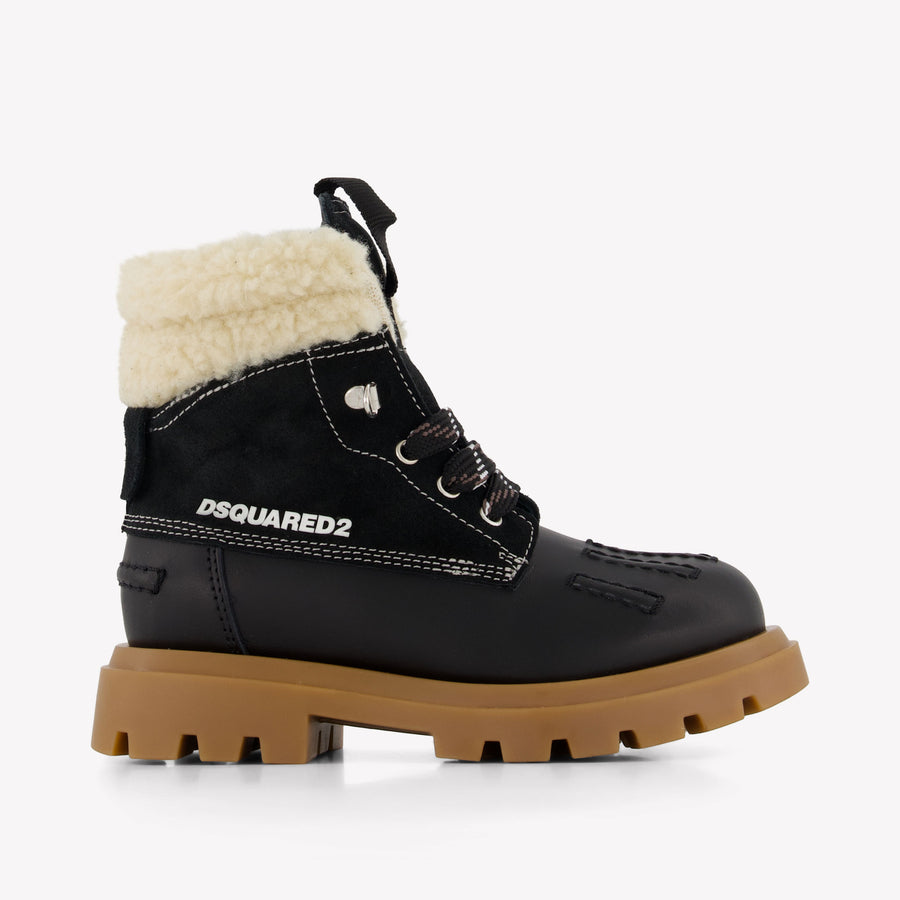Dsquared2 Kinder Unisex Laarzen In Zwart