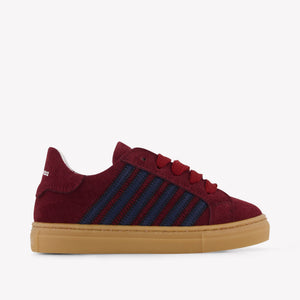 Dsquared2 Unisex Sneakers In Bordeaux