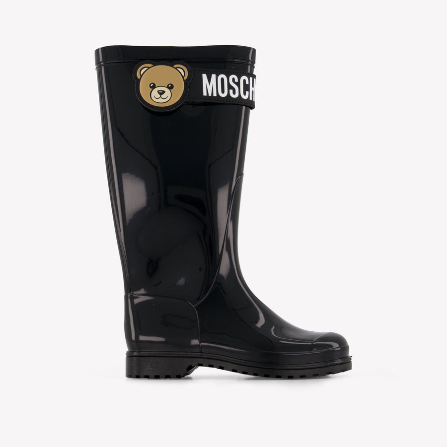 Moschino Kinder Meisjes Laarzen In Zwart