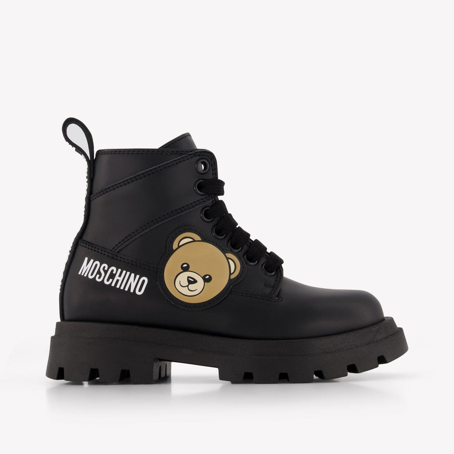 Moschino Kinder Unisex Laarzen In Zwart