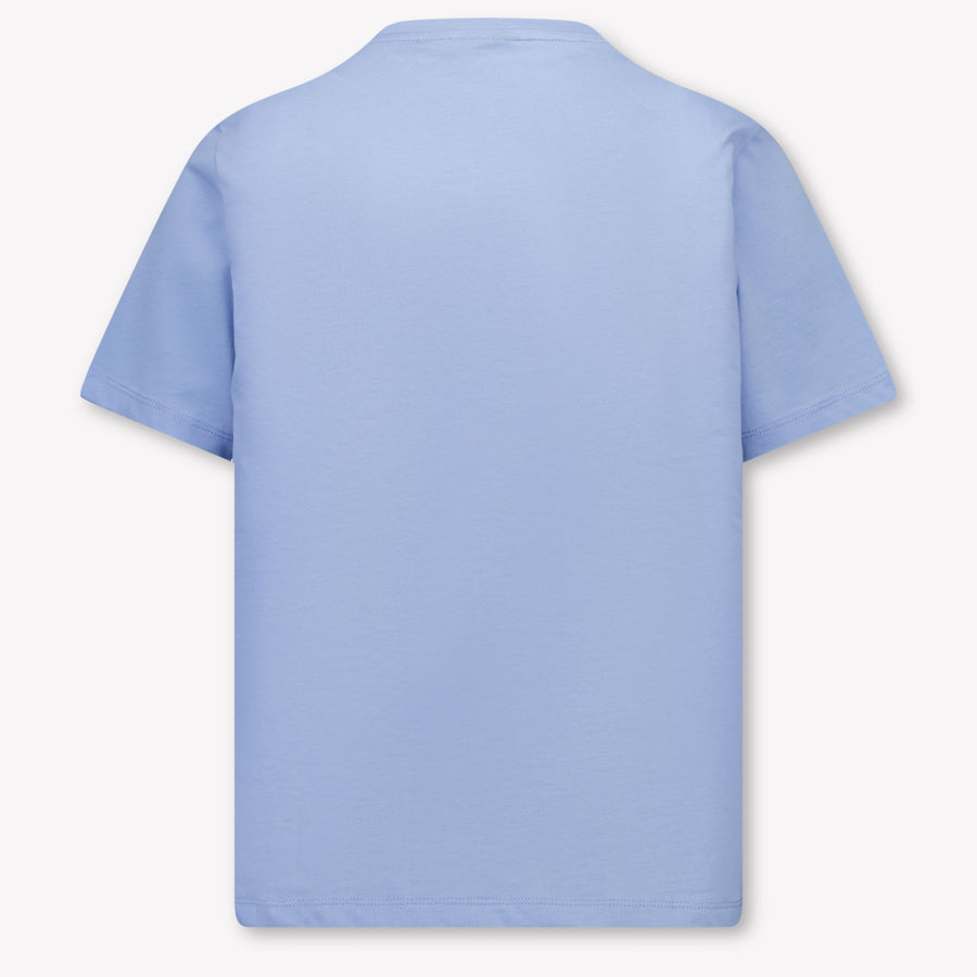 EA7 Kinder Jongens T-Shirt In Licht Blauw