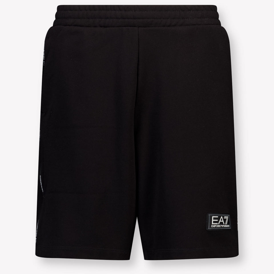 EA7 Kinder Jongens Shorts In Zwart
