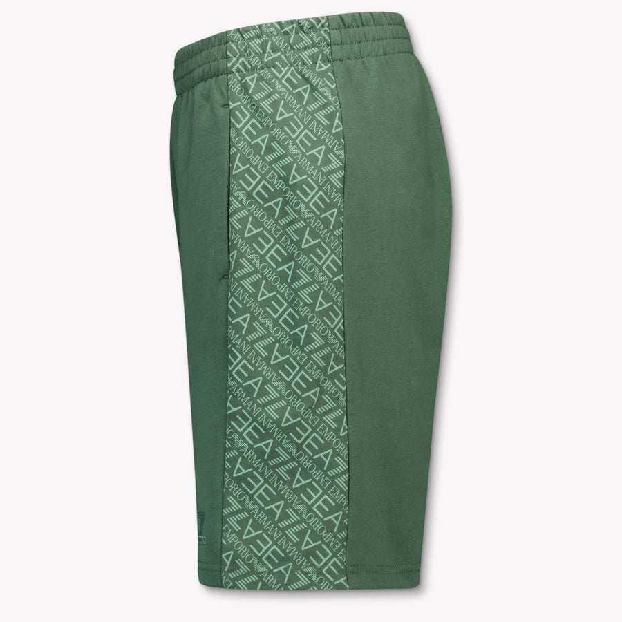 EA7 Kinder Jongens Shorts In Army