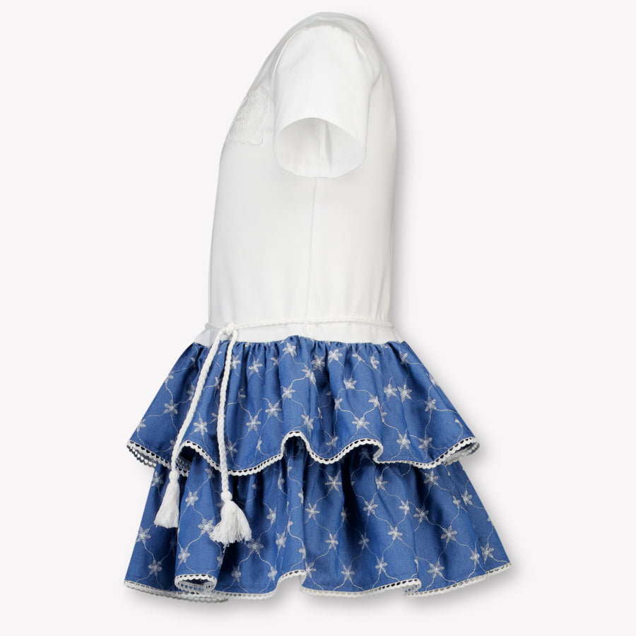 Twinset Kinder Meisjes Jurk In Wit