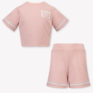 Twinset Kinder Meisjes Setje In Licht Roze
