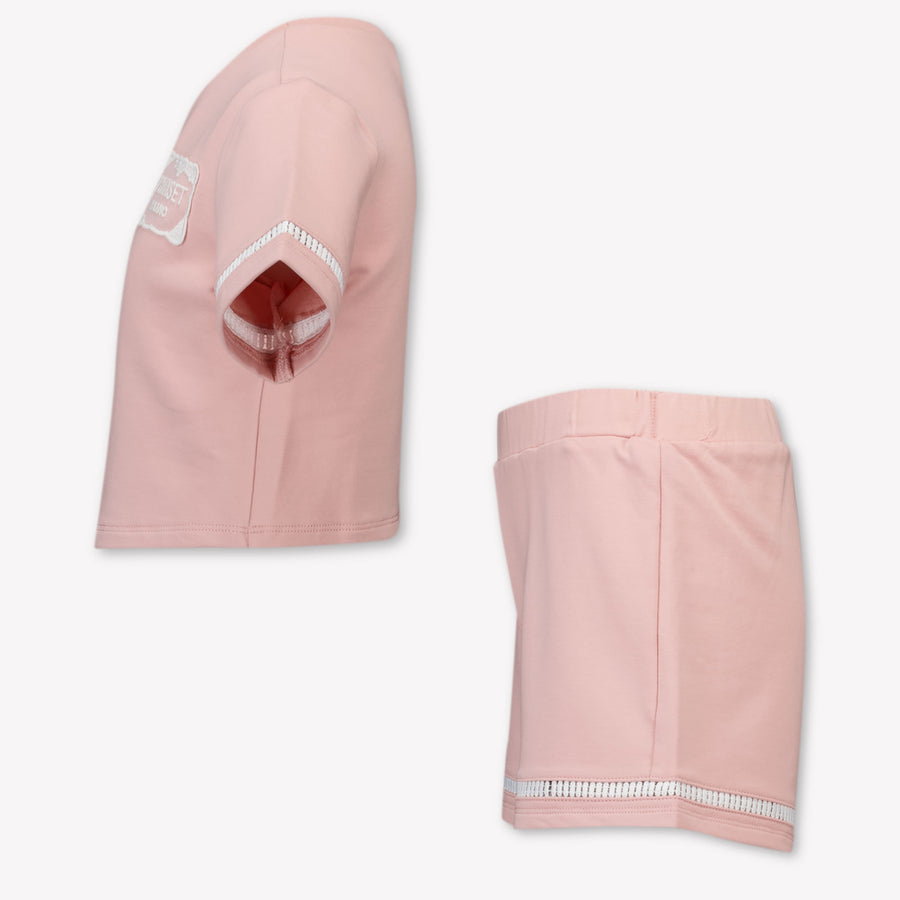 Twinset Kinder Meisjes Setje In Licht Roze